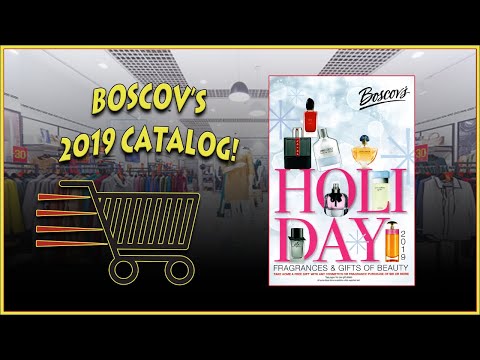Boscov's Department Store Catalog Book! Up To 4K Video Quality!🎄