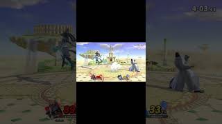 圧倒的破壊力で終点カズヤすら破壊してしまうルカリオ #スマブラsp #スマブラ #shorts