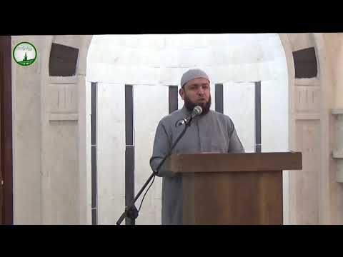 كلمة السيد وزير الأوقاف الأستاذ "حسام حاج حسين" في افتتاحه لمسجد شعيب في مدينة بنش