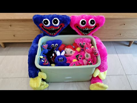 Packing a Fake Huggy Wuggy Plush Toys Order - Poppy Playtime Toys Collection