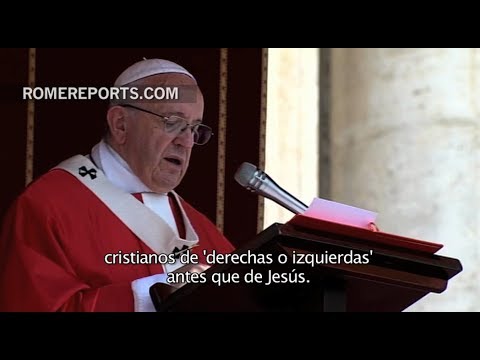 Francisco en misa de Pentecostés: No hay cristianos de “derechas o izquierdas” sino de Jesús