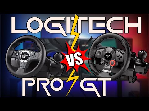 Logitech Driving Force Pro vs GT — Classic Racing Wheel Comparison 2025