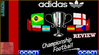 Adidas Championship Football - on the ZX Spectrum 128K !! with Commentary