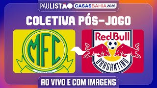 MIRASSOL X RED BULL BRAGANTINO- COLETIVA PÓS-JOGO | PAULISTÃO CASAS BAHIA 2026