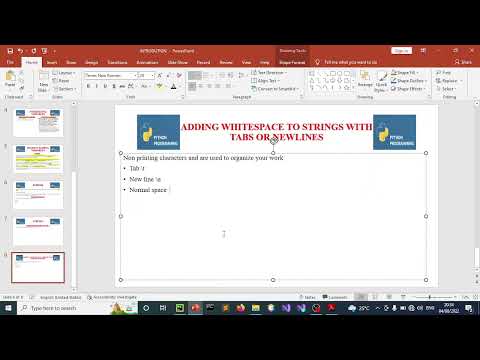 Python 7 Whitespaces