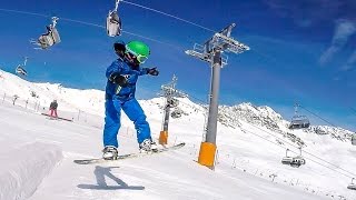 preview picture of video 'Dominik - Snowboarding Snowpark Soelden'
