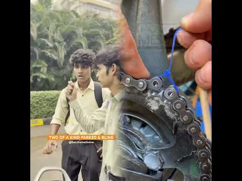 Road side parking problem #shorts #office #friends #parking #funny #comedy #explore #scooter