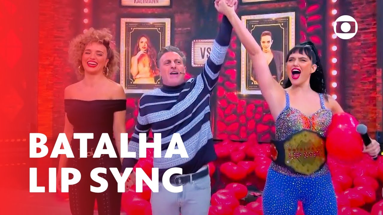 Juliana Paiva e Rafa Kalimann se enfrentam na Batalha do Lip Sync! ✨ | Domingão Com Huck | TV Globo