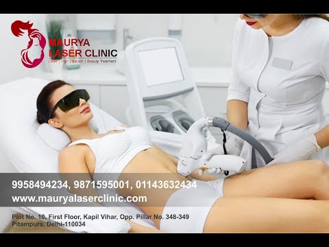 Full face hair removal service