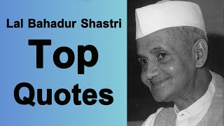 Lal Bahadur Shastri Top Quotes | World Hindi Day 2022 | Lal Bahadur Shastri Quotes