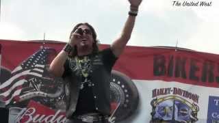 Madison Rising - Star Spangled Banner - 9 11 Tribute  2 Million Biker Rally 2014