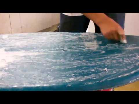 comment appliquer la wax sur un skimboard