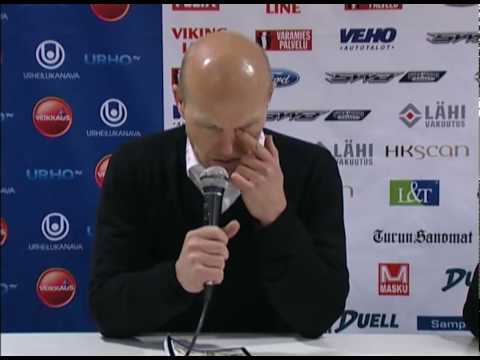 27.12.2009 TPS - Kärpät: Lehdistötilaisuus