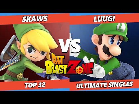 DAT BlastZone 32 - Skaws (Toon Link) Vs. Luugi (Luigi) SSBU Ultimate Tournament
