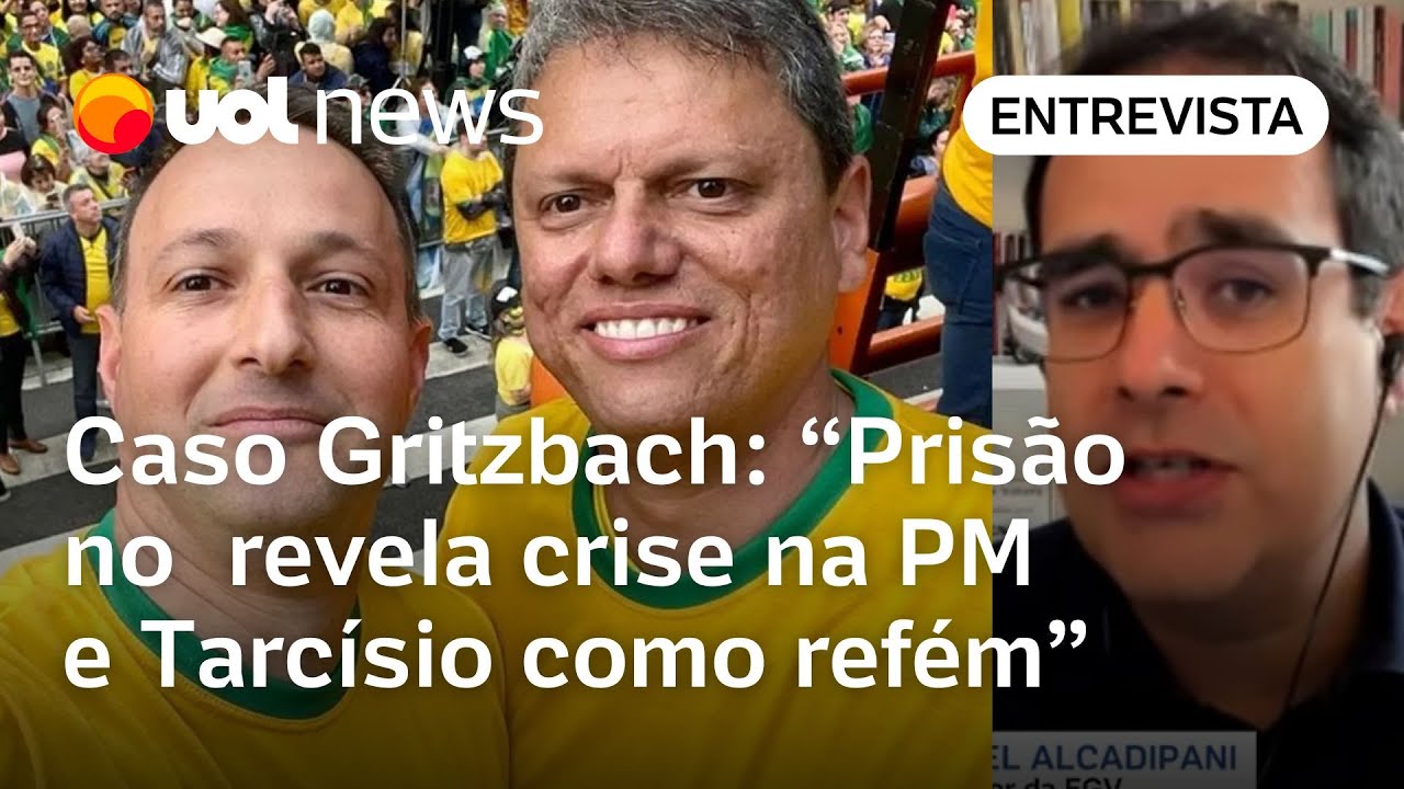 Caso Gritzbach: Tarcísio virou refém do Derrite, diz professor: 'Segurança pública em SP vive crise'