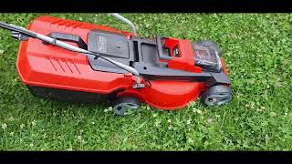 TEST EINHELL GE-CM 18/30 Li BRUSHLESS 18v PXC CORDLESS LAWN MOWER -PT 2