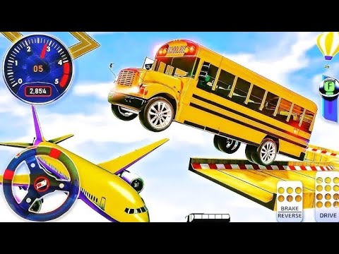 Impossible Bus Stunt Racing 2023 - Mega Ramp Driving Simulator 3D - Android GamePlay- 6