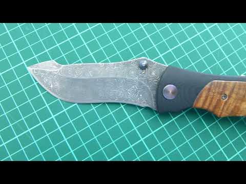 Neil Blackwood Curr 4" Chad Nichols SS Damascus