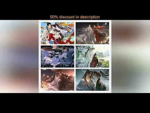 Latest Products You Must Know! Mo Dao Zu Shi Anime Jigsaw Puzzles 300/500/1000 Pieces Chinese Car