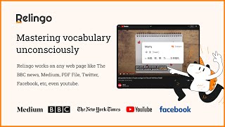 How to master vocabulary unconsciously? Using Relingo to watch and read is the best way!