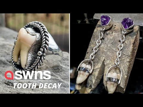 Australian jeweller creates necklaces and rings - out of the TEETH of dead loved ones | SWNS