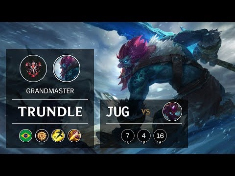 Trundle Jungle vs Kha'Zix - BR Grandmaster Patch 10.2