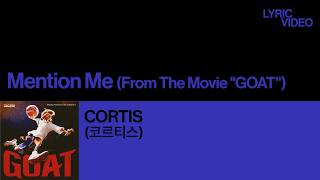 코르티스 신곡 'Mention Me' 듣는 순간 NBA 1열 도착🏀 | CORTIS (코르티스) - Mention Me (가사/한글/해석)