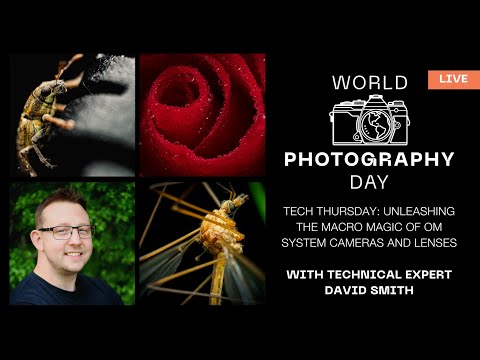 English | Tech Thursday Live Stream: Unleashing the Macro Magic of OM SYSTEM Cameras and Lenses!
