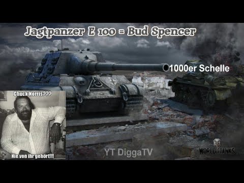 World of Tanks Bud Spencer 👋verteilt Schellen 👋 Unglaubliche schöne Runde mit Jagdpanzer E100 #WoT