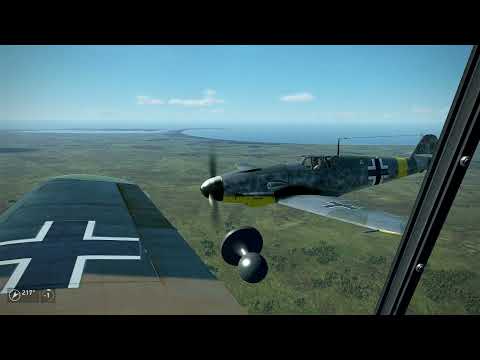 il2 Battle of Stalingrad - Hartmann Maneuver (German comm|Eng sub]