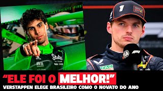 VERSTAPPEN RASGA ELOGIOS A BORTOLETO E O ELEGE COMO MELHOR NOVATO DE 2026 | FÓRMULA 1 | GP EM CASA+