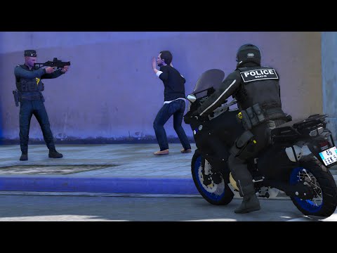 [GTA 5] PATROUILLE EN MOTARD BANALISÉ DE LA POLICE | LSPDFR #878