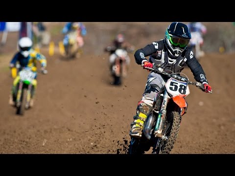 BATTLE: Super Mini 2 - Moto 1 Divisions | Mini O's Motocross 2014