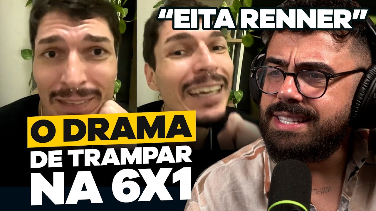 FUNCIONÁRIO EXPÕE O DRAMA de TRABALHAR NA ESCALA 6X1 | CORTES do EDSON CASTRO