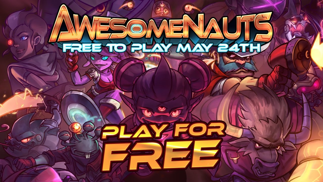Awesomenauts - Going free-to-play May 24th - YouTube