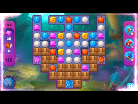 fishdom LEVEL 750 SUPER HARD