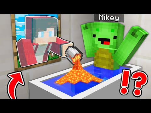 JJ Goes Invisible & Pranks Mikey! Minecraft Madness