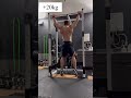 体重約80kgで何キロまで引ける?#懸垂 #pullups #チンニング #筋トレ #bodybuilding #physical #shorts #背筋 #刃牙