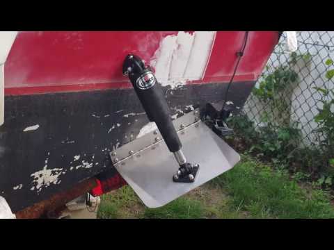 lenco 9x12 trim tabs test