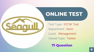 Seagull Crew Evaluation System (CES) Exam(DECK) ||   STCW Test/ Deck/ 