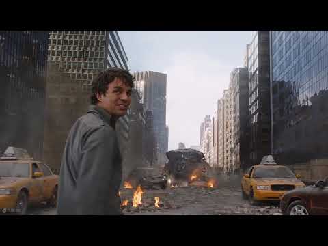 Avengers vs Chitauri Army - The Avengers (2012)