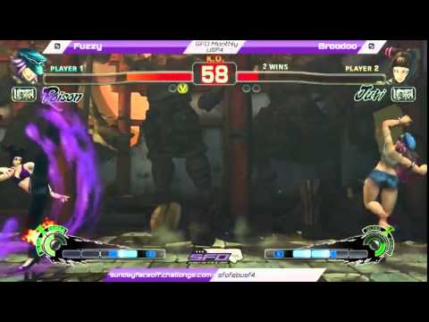 SFO Monthly Feb 2015 - USF4 - Losers Semi-Final - Fuzzy vs Broodoo