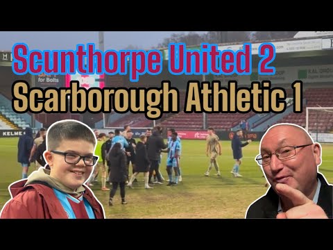 Scunthorpe United 2-1 Scarborough Athletic