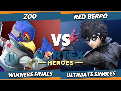Vortex Heroes Winners Finals - Zoo (Falco) Vs. red berpo (Joker) SSBU Ultimate Tournament