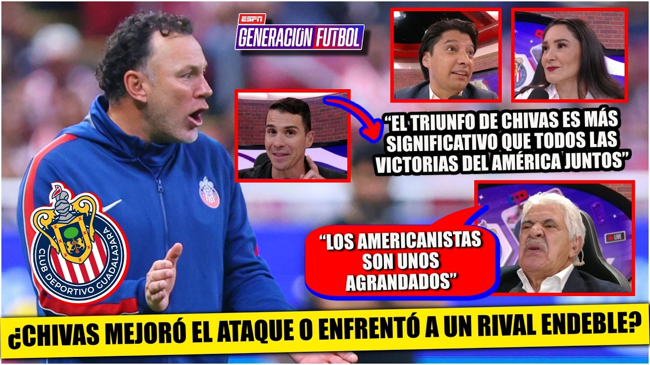 SIN TAPUJOS Goleada de CHIVAS es más SIGNIFICATIVA que el LIDERATO del AMÉRICA: Dipp | Generación F