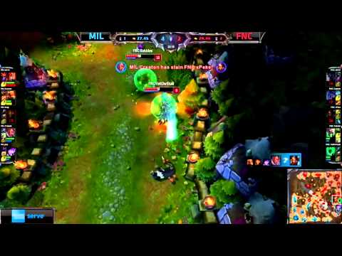 MIL vs FNC - Not today xPeke!