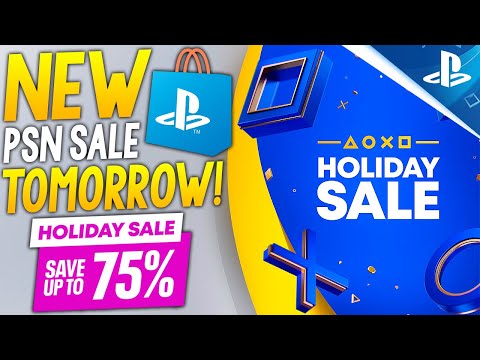 HUGE PSN Holiday Sale 2025 TOMORROW - Thousands of PS5/PS4 DEALS + GREAT PlayStation Game Deals NOW!