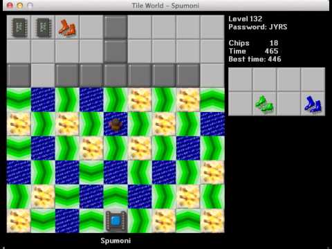 CCLP1 level 132 solution - 446 seconds