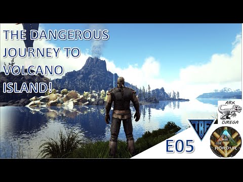 Volcano Island was too dangerous!  Fjordur Map & Ark Omega Mod!! E05