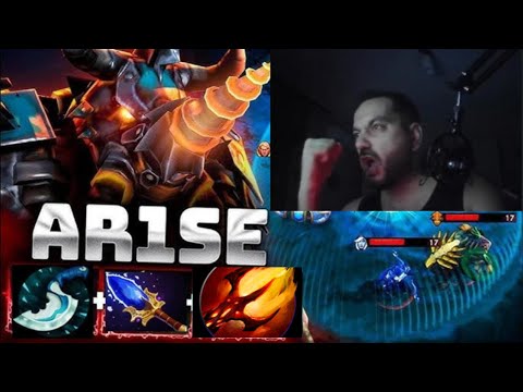 Ar1se Magnus Top Plays Big Games WOWWW Dota 2 Highlights !!